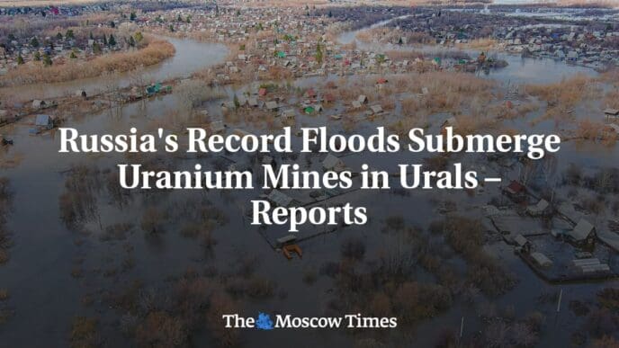 Reports indicate that Uranium Mines in the Urals are being submerged by Russia’s Record Floods.