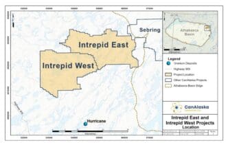 CanAlaska Uranium Acquires Intrepid East and West Projects, Totaling 58,747 Hectares in Northeastern Athabasca Basin