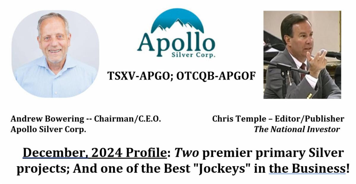 Apollo Silver Two Premier Projects Supporting Image